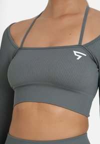 SQUATPROOF CONVEY SEAMLESS - Long sleeved top - grey