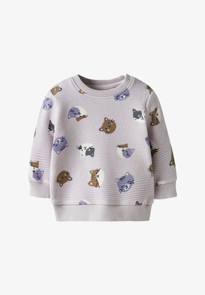 Športni pulover - lilac marble