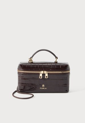 Furla, CAMELIA MICRO VANITY CASE CROSSBODY - Дамска чанта - brown