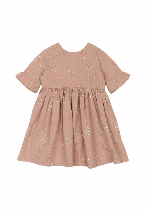 TOLINE - Freizeitkleid - adobe rose aop