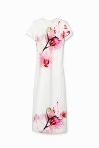 Desigual Robe Lila pour fille, bleu, 10 ans
