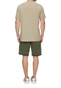 QS T-shirt print - beige