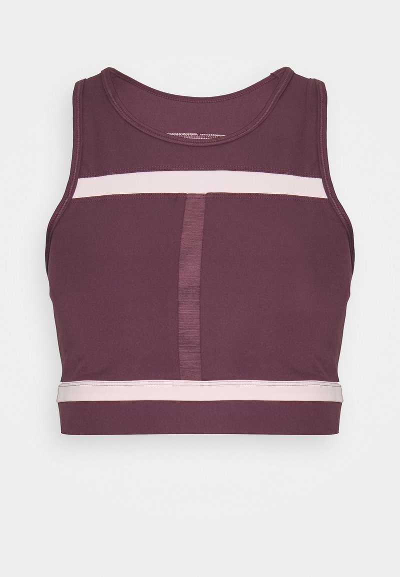 Nike Performance Sport-bh met medium support koraalrood