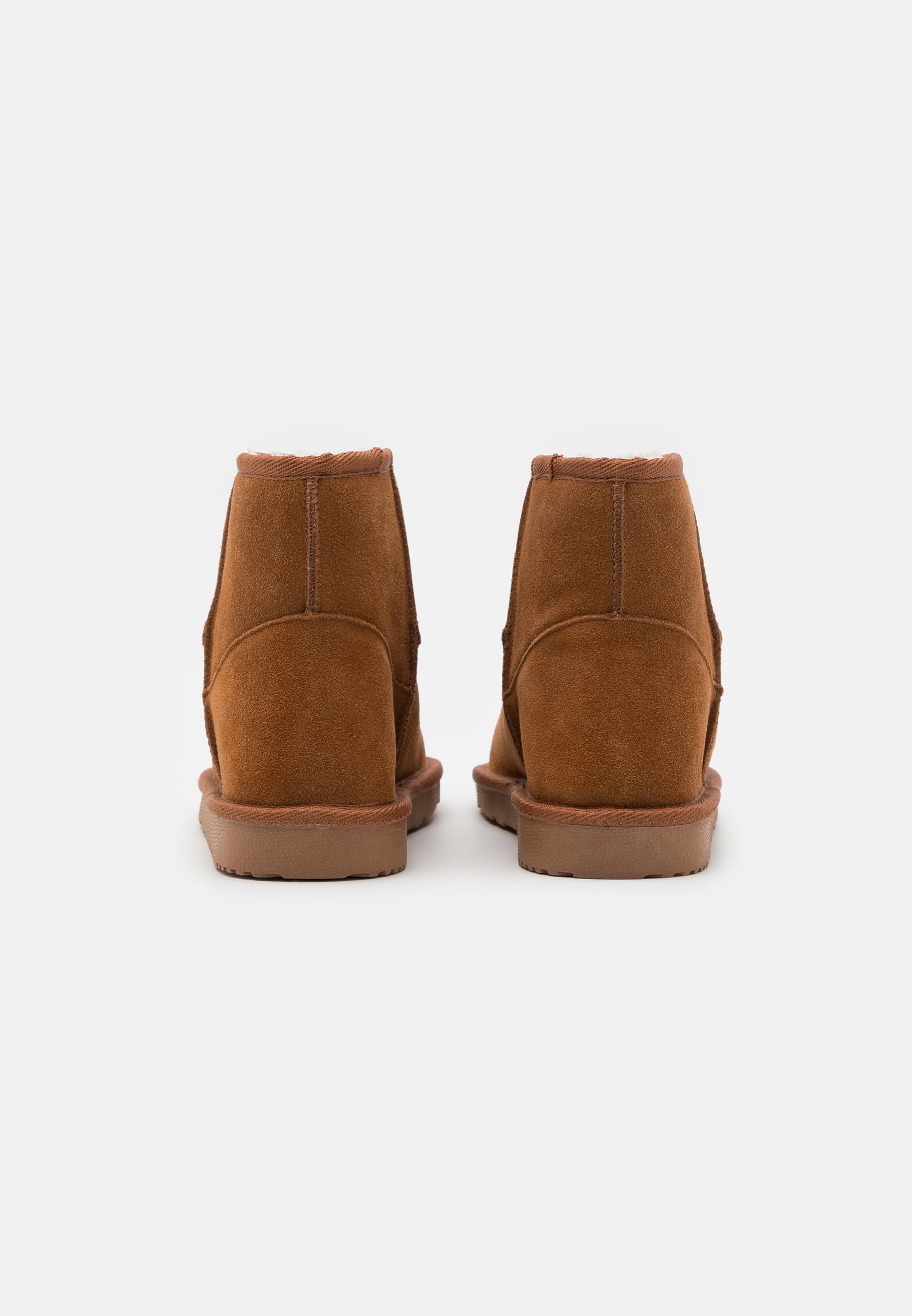 Women LEATHER - Winter boots - cognac Women LEATHER - Winter boots - cognac