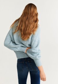 Mango Svetr - light blue