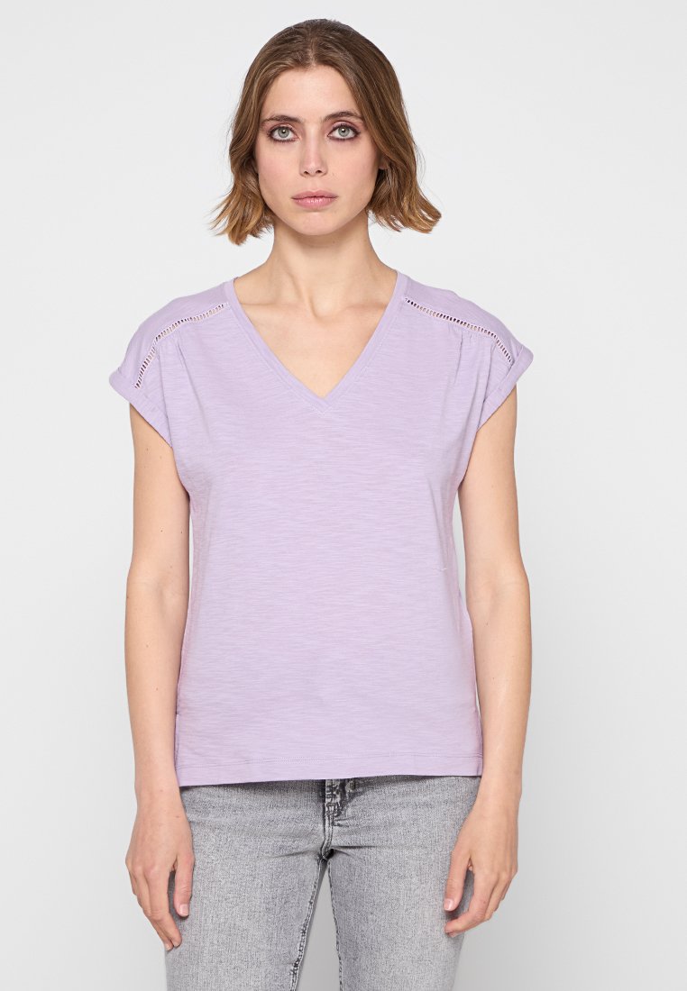 Esprit T-shirt basic lila
