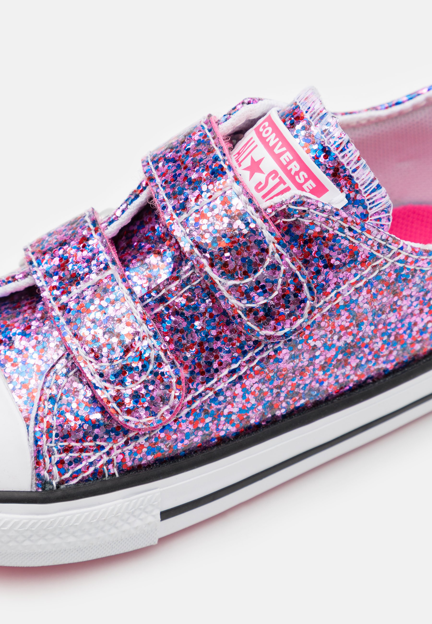 pink converse glitter