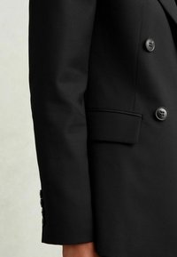Reiss REGULAR FIT - HAISLEY DOUBLE BREASTED PETITE - Blazer - black