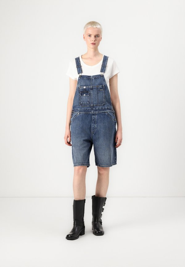 BOWEY LOOSE SHORTTALL - Dungarees - waterspouts