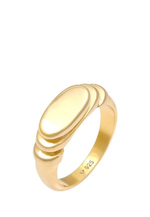 Elli SIGNET CHUNKY - Bague - gold-coloured