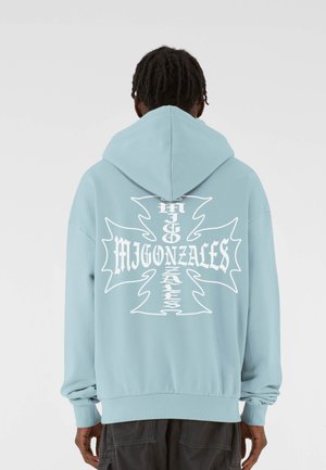 HEAVY - IRON CROSS - Hættetrøje - oceanblue