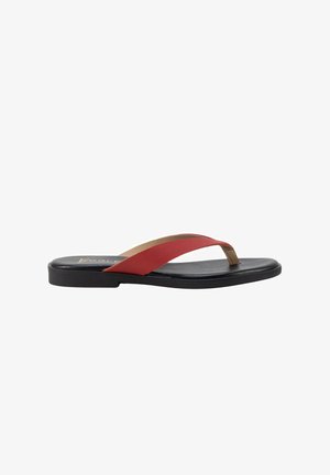 KESLEM, SANDALIAS KESLEM, MUJER - Sandalias de dedo - rojo