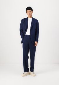 Jack & Jones PREMIUM - JPRFRANCO TROUSER RELAXED FIT - Suit trousers - medieval blue Thumbnail Image 1