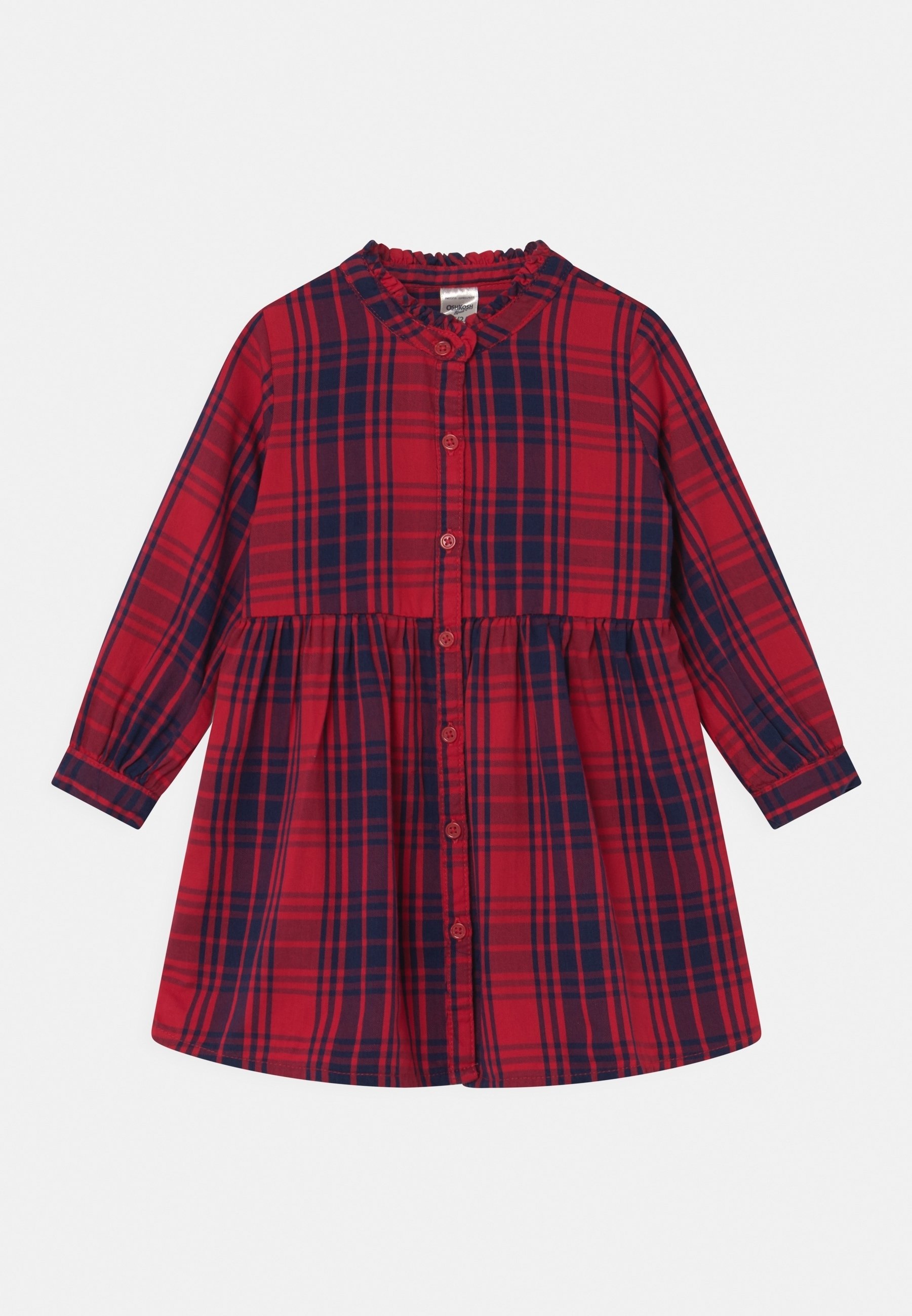 oshkosh red dress OshKosh BGosh RED Corduroy Dress Overall Jumper Vestbak 24M 24 Months