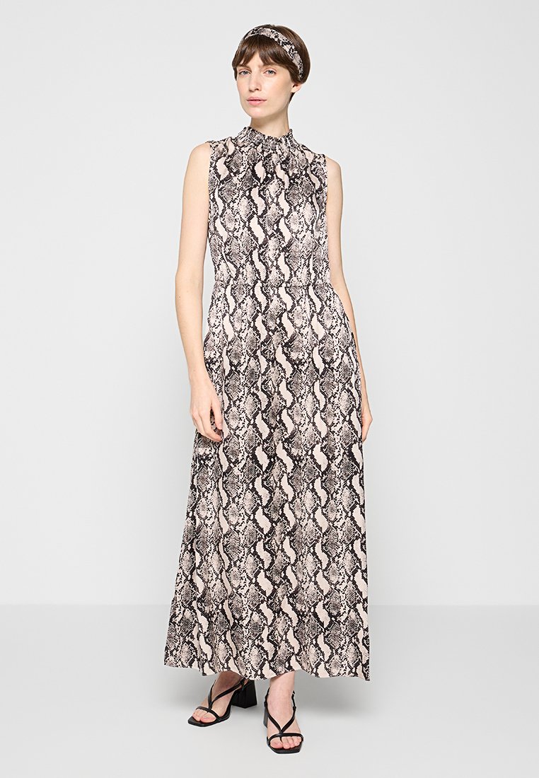 Numph Maxi-jurk grijs