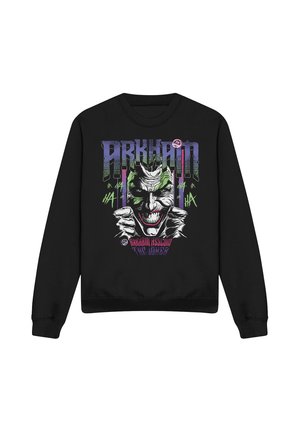 Cotton Soul, BATMAN JOKER ARKHAM HAHA - Sweatshirt - black