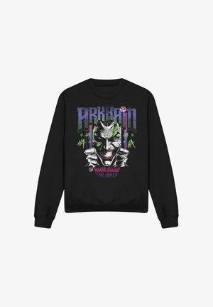Cotton Soul, BATMAN JOKER ARKHAM HAHA - Sweatshirt - black