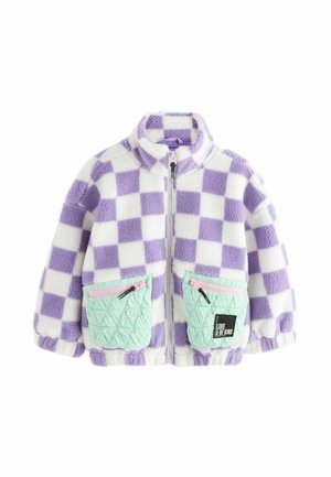 Next CHECKED   - Veste polaire - purple