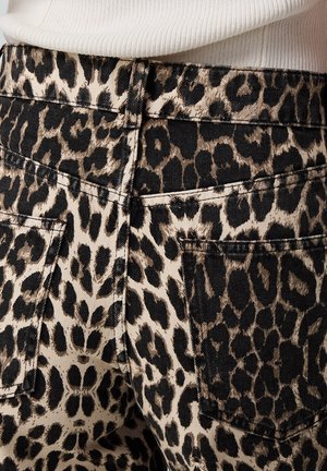 Ipekyol, IPEKYOL SHORT LEOPARD PRINT SHORTS - Shorts - brown