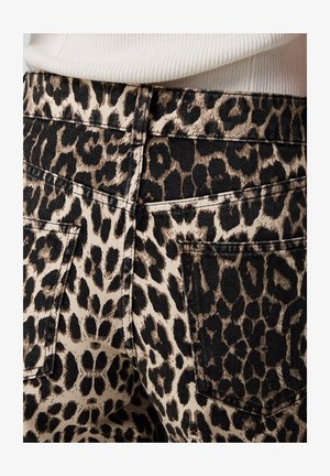 Ipekyol, IPEKYOL SHORT LEOPARD PRINT SHORTS - Shorts - brown