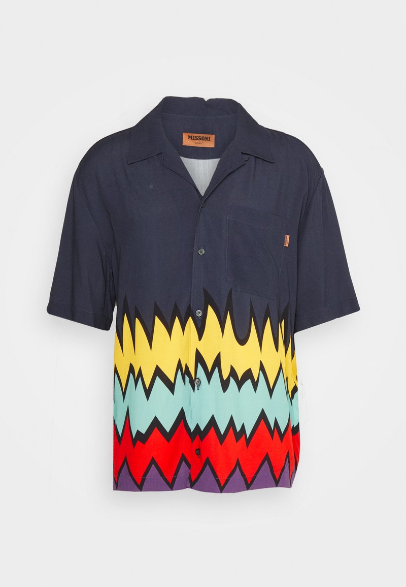 Herren T-shirts & Polos | Missoni SHORT SLEEVE Hemd multicolor/navy/mehrfarbig - PA58267 Herren T-shirts & Polos | Missoni SHORT SLEEVE Hemd multicolor/navy/mehrfarbig - PA58267