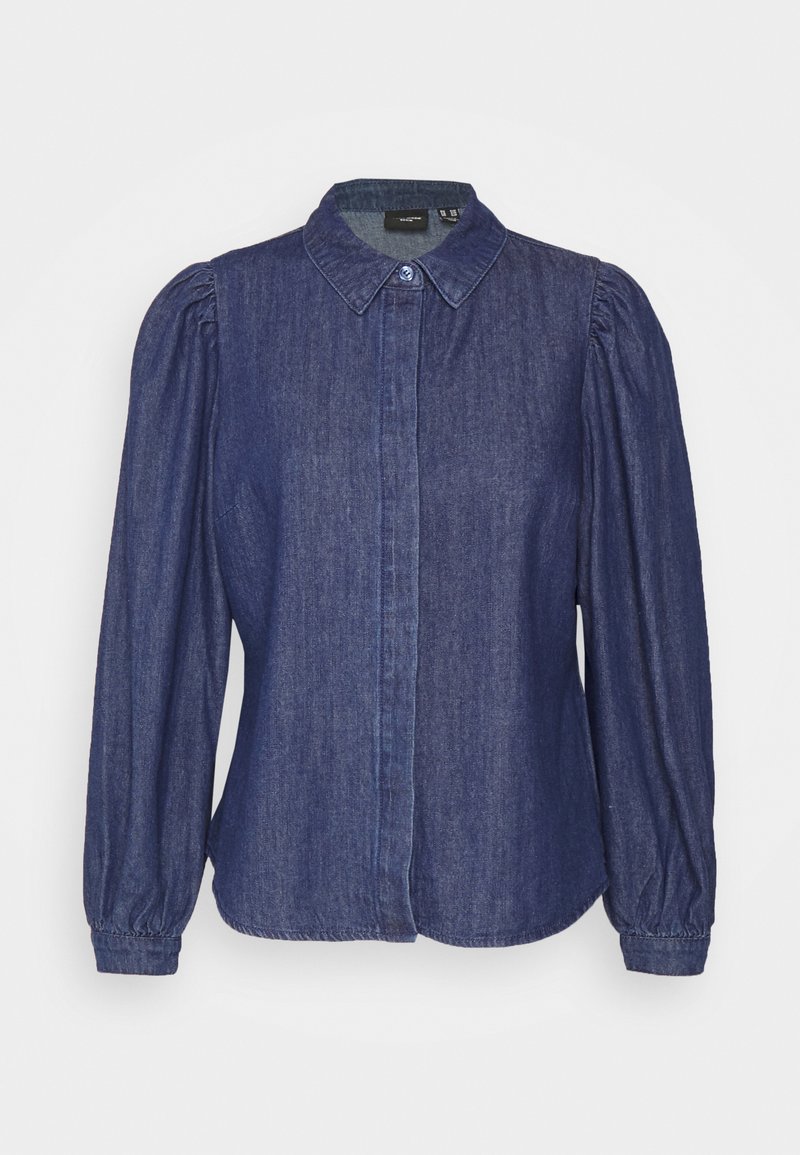Vero Moda Petite Blouse blauw denim/bluedenim Vero Moda Petite Blouse blauw denim/bluedenim