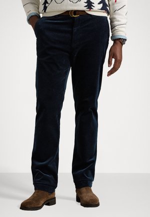 STRETCH STRAIGHT FIT PANT - Tygbyxor - aviator navy