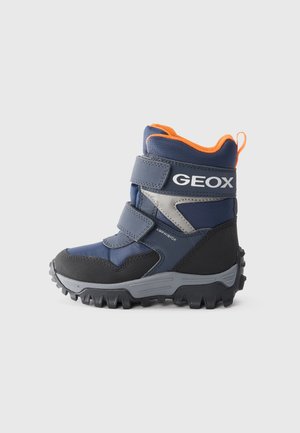 HIMALAYA - Winter boots - navy/orange