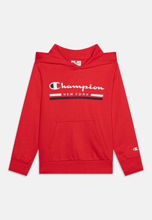 Champion GRAPHIC HOODIE UNISEX - Суитшърт с качулка - red