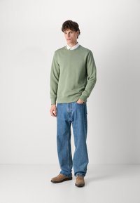 GANT SHIELD C NECK - Sweater - pastel green