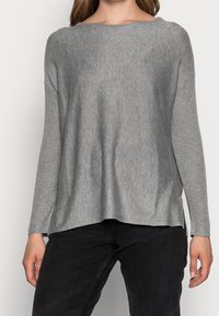 Anna Field Stickad tröja - mottled grey