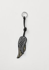 ROCK FEATHER KEYRING - Porte-clefs - black