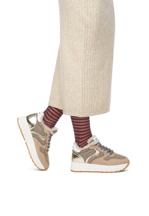 Baskets basses - beige