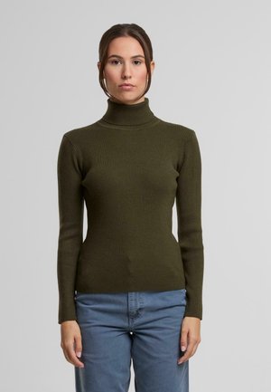 TURTLENECK - Pullover - khaki