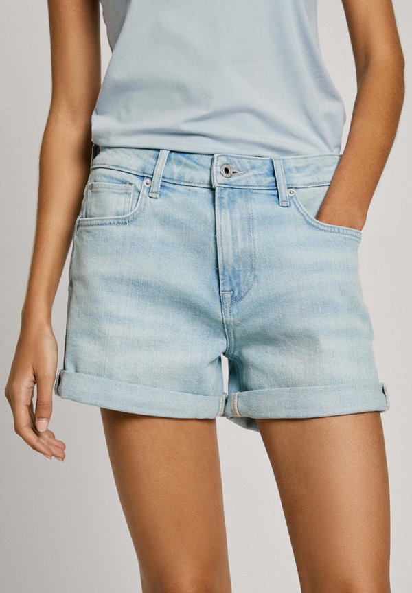 MARY - Denim shorts - denim3