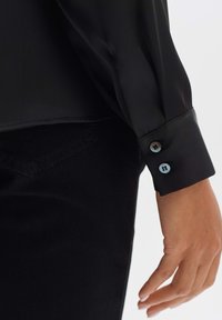 OPUS LANGARM FILVY - Blouse - black