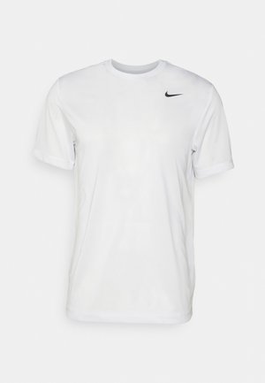 TEE RESET - T-shirt till träning - white/black