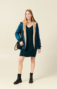 BONOBO Jeans GERADE - Freizeitkleid - vert canard