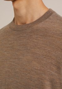 WE Fashion Stickad tröja - brown