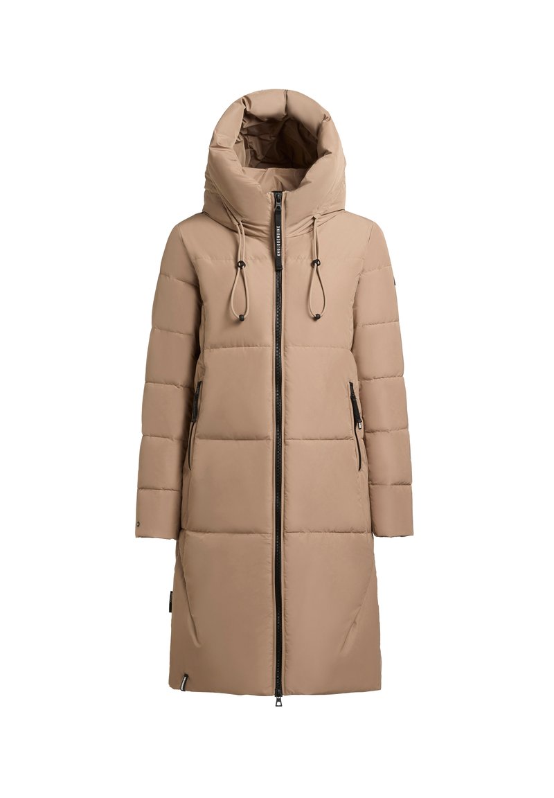 khujo Wintermantel lichtbruin