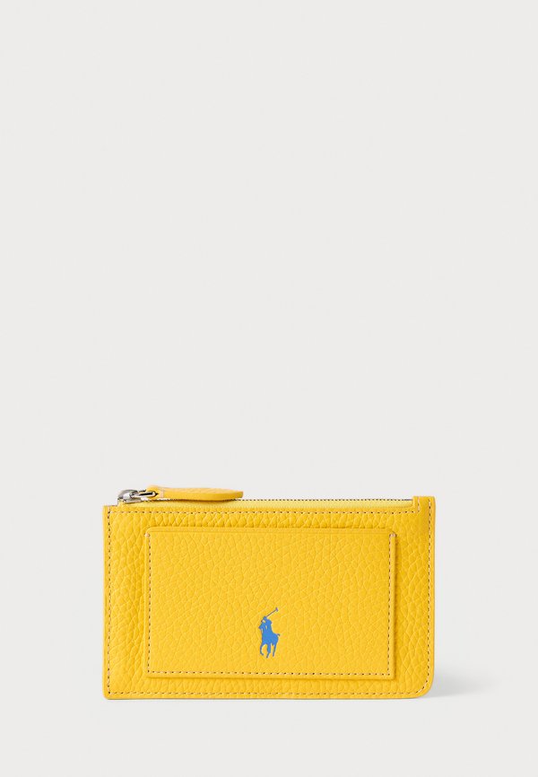 POLO PLAY LEATHER ZIP CARD CASE - Wallet