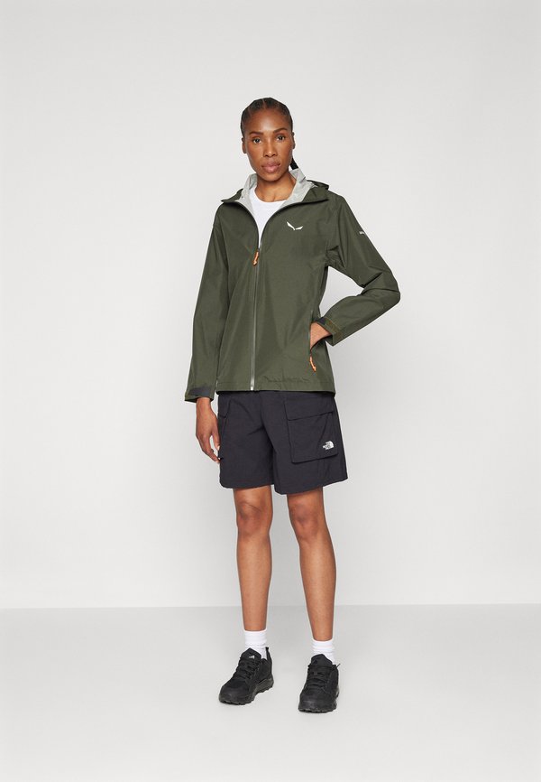 PUEZ JACKET - Waterproof jacket - dark olive3