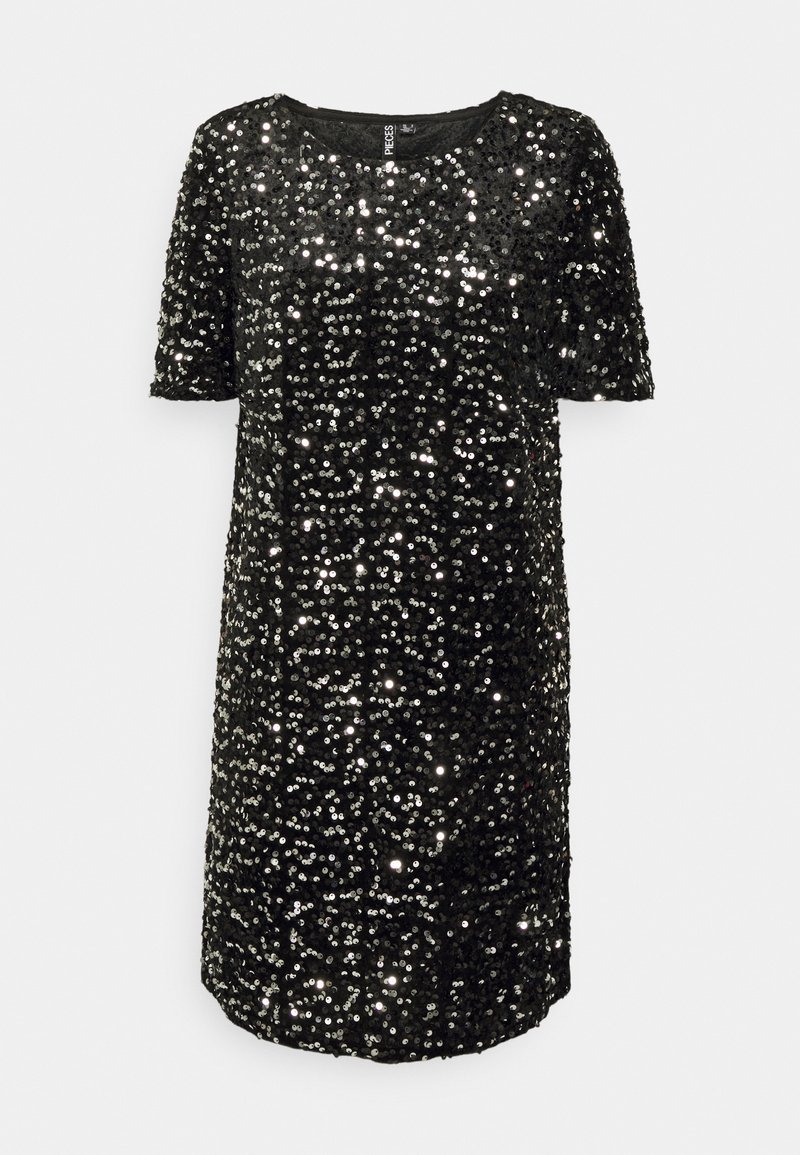 Pieces Petite Cocktailjurk zwart Pieces Petite Cocktailjurk zwart