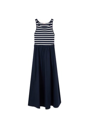 Oltre, VESTITO CON TOP A RIGHE - Robe en jersey - blu