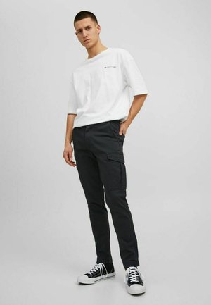 2 PACK - Cargo trousers - black