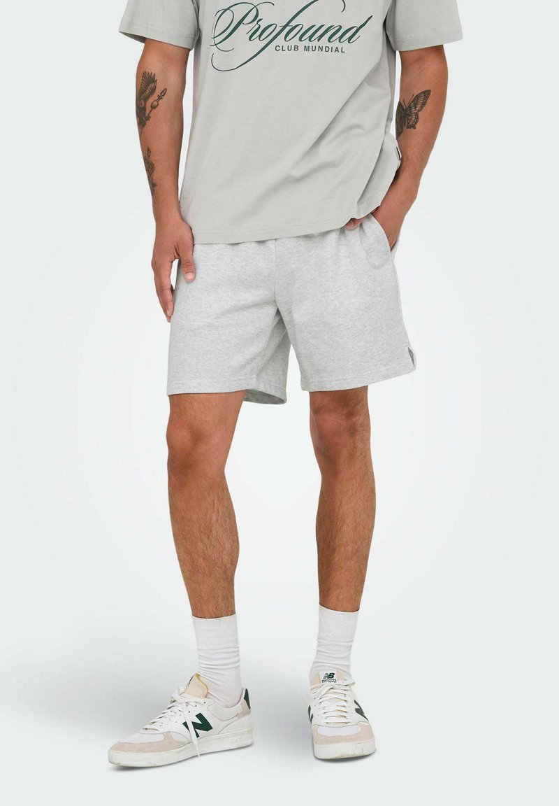Only & Sons Trainingsbroek - light grey melange