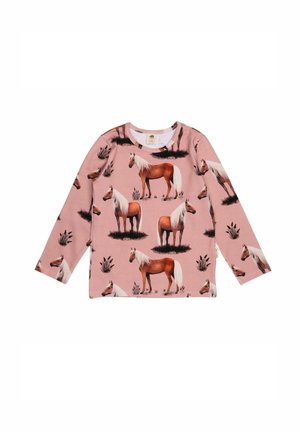 BEAUTY HORSES - Long sleeved top - pink