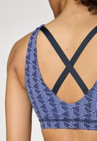 Lacoste Sport BRA ACTIVE - Reggiseno sportivo con sostegno medio - navy blue/delphinium