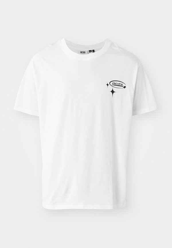 WIRDO FLAMES - Print T-shirt - bone2