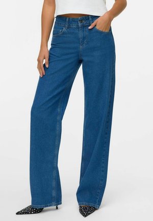 STRAIGHT-FIT RANCY MID RISE WEITER  - Jeans Relaxed Fit - medium blue denim